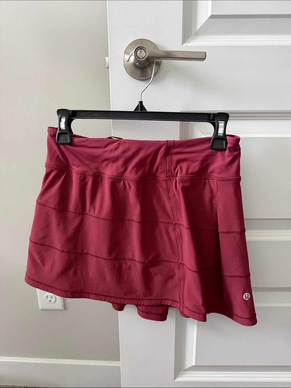 lululemon athletica Berry Red Active Skirt